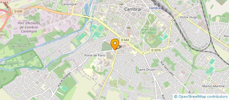 localisation de l'entreprise SOLIDARITE SERVICES AUX PERSONNES à CAMBRAI