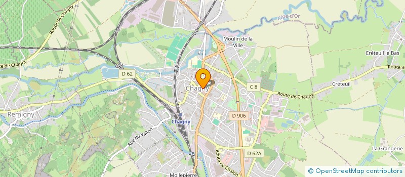 localisation de l'entreprise SOLIDARITE SINISTRES à CHAGNY
