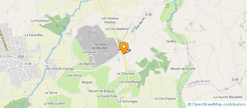 localisation de l'entreprise SOLIDARITE SOKA UKRAINE  QUESSOY