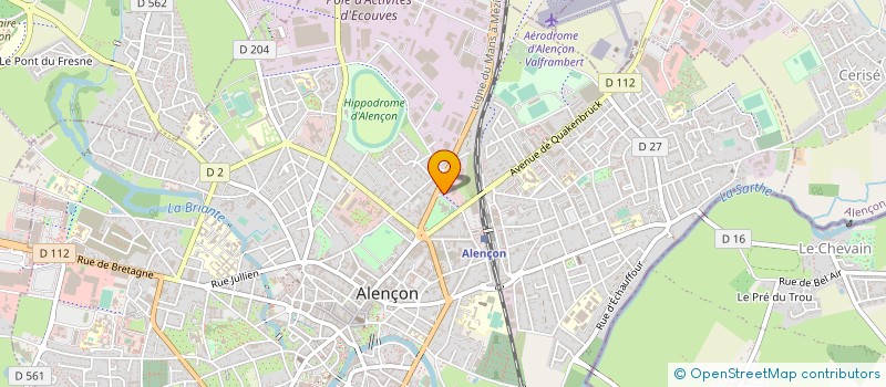 localisation de l'entreprise SOLIDARITE SPECTACLE à ALENCON