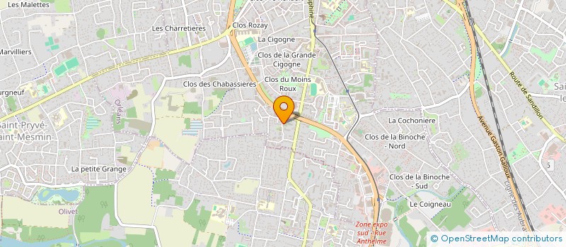 localisation de l'entreprise SOLIDARITE SQUAD MAROC  ORLEANS