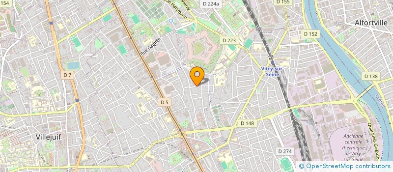 localisation de l'entreprise SOLIDARITE TIA à VITRY-SUR-SEINE