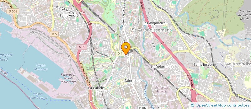 localisation de l'entreprise SOLIDARITE, TOIT, SECTEUR CATHOLIQUE DU LITTORAL à MARSEILLE