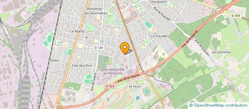 localisation de l'entreprise SOLIDARITE TOUT HORIZON  LE MANS