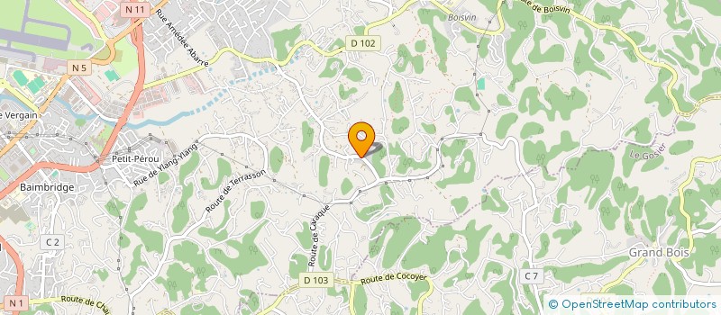 localisation de l'entreprise SOLIDARITE TRANSPORTS ABYMIENS à LES ABYMES