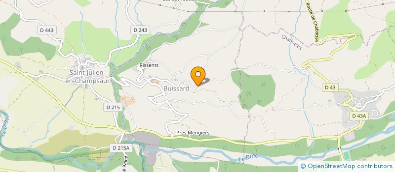 localisation de l'entreprise SOLIDARITE UKRAINE CHAMPSAUR VALGAUDEMAR à BUISSARD
