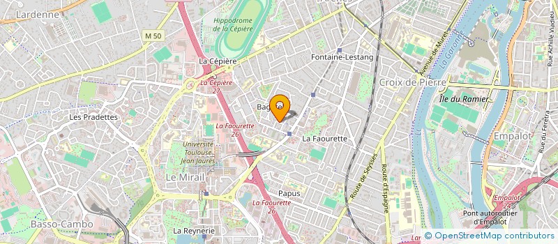 localisation de l'entreprise SOLIDARITE UNIVERSELLE à TOULOUSE