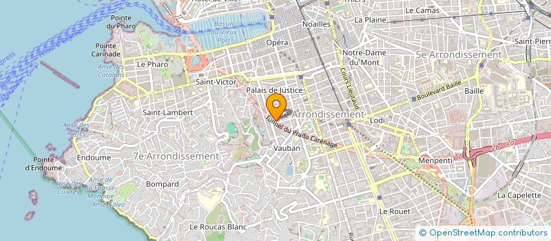 localisation de l'entreprise SOLIDARITE URBAINE à MARSEILLE