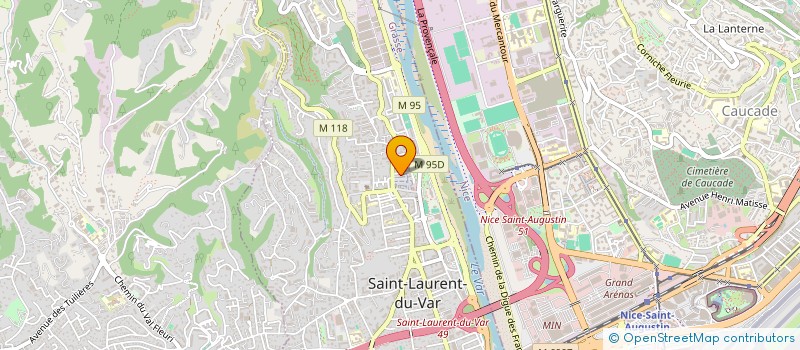 localisation de l'entreprise SOLIDARITE VALLEE VESUBIENNE à SAINT-LAURENT-DU-VAR