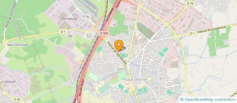 localisation de l'entreprise SOLIDARITE VERNET à PERPIGNAN