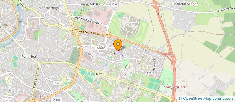 localisation de l'entreprise SOLIDARITE VIENNE SRI LANKA à POITIERS
