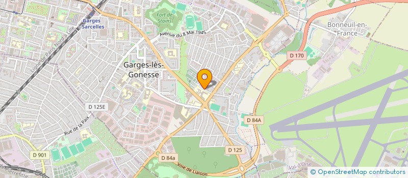 localisation de l'entreprise SOLIDARITECH  GARGES-LES-GONESSE