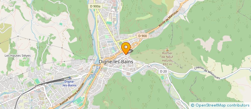 localisation de l'entreprise SOLIDARITES AFRIQUE-ALPES DU SUD à DIGNE-LES-BAINS