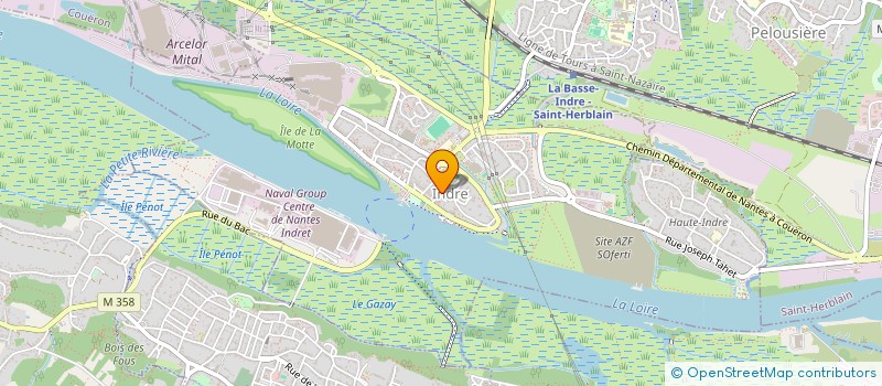 localisation de l'entreprise SOLIDARITES INDRAISES  INDRE