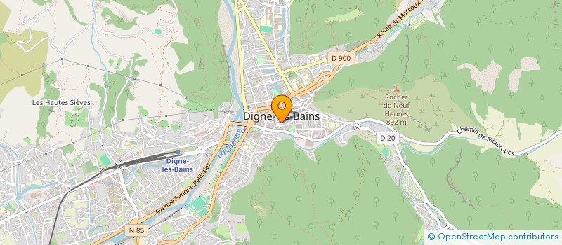 localisation de l'entreprise SOLIDARITES INTERCULTURELLES à DIGNE-LES-BAINS