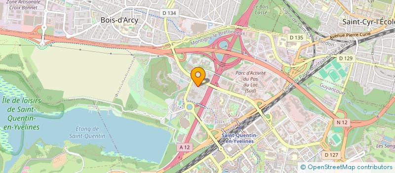 localisation de l'entreprise SOLIDARITES NOUVELLES LOGEMENT YVELINES  MONTIGNY-LE-BRETONNEUX