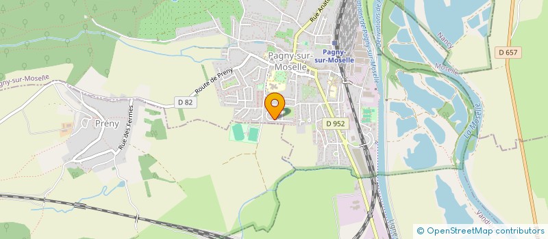 localisation de l'entreprise SOLIDARITES PAGNOTINE à PAGNY-SUR-MOSELLE