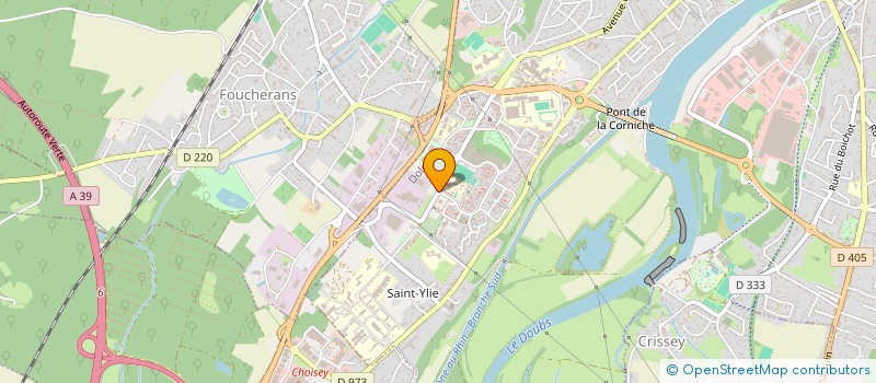 localisation de l'entreprise SOLIDARITHY à DOLE