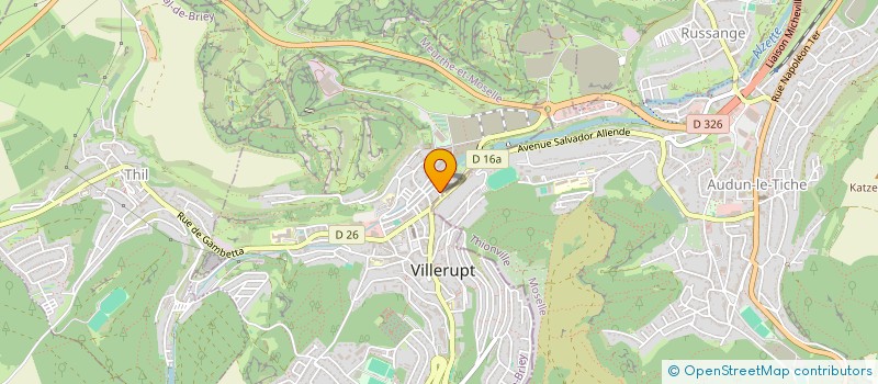 localisation de l'entreprise SOLIDARITUDE  VILLERUPT