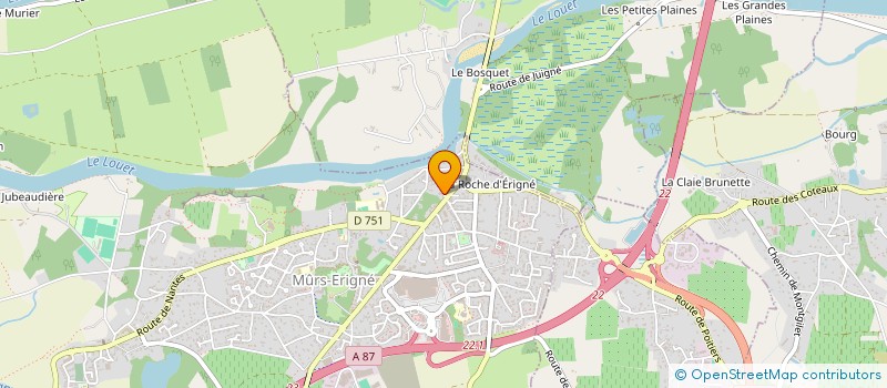 localisation de l'entreprise SOLIDARITY FOR EARTH  MURS-ERIGNE