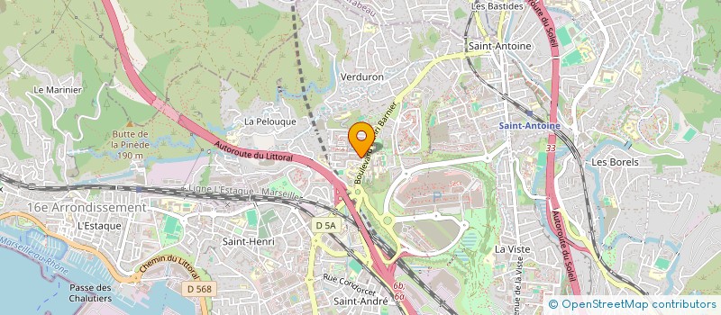 localisation de l'entreprise SOLIDARITY PROJECT à MARSEILLE