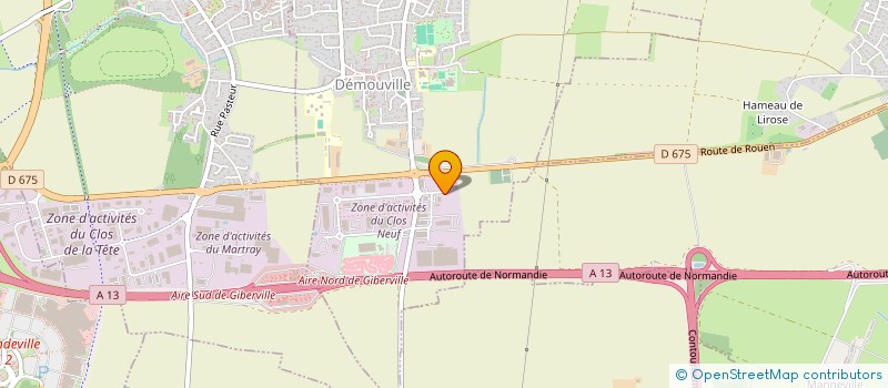 localisation de l'entreprise SOLIDARUM  DEMOUVILLE