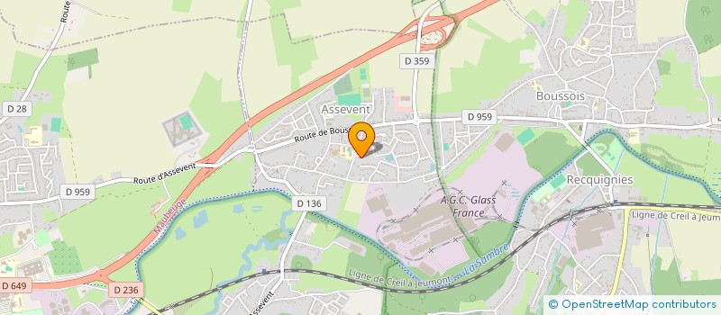 localisation de l'entreprise SOLIDARYCAR  ASSEVENT