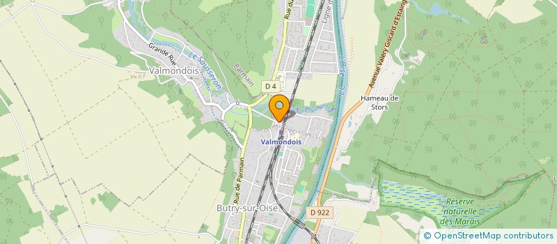 localisation de l'entreprise SOLIDE à VALMONDOIS