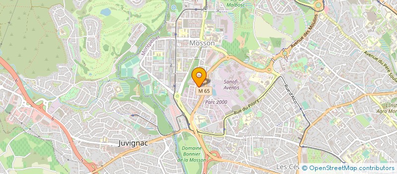 localisation de l'entreprise SOLIDE CONSTRUCTION à MONTPELLIER