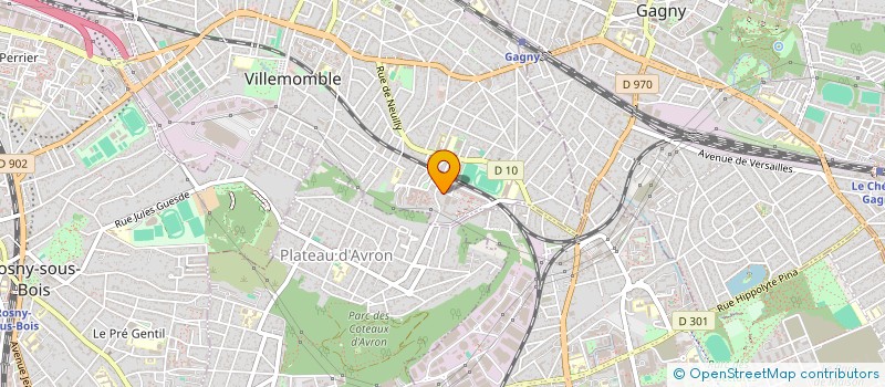 localisation de l'entreprise SOLIDE METAL à VILLEMOMBLE