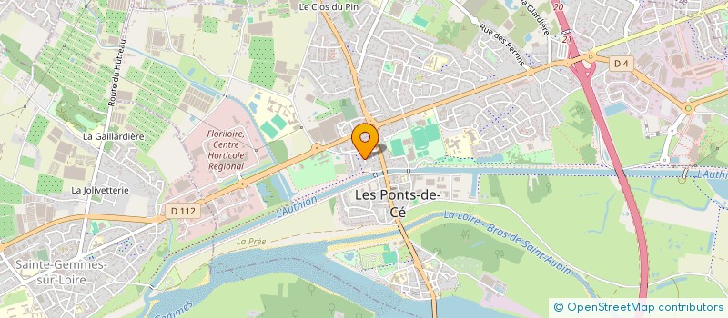 localisation de l'entreprise SOLIDE RECORDS  LES PONTS-DE-CE