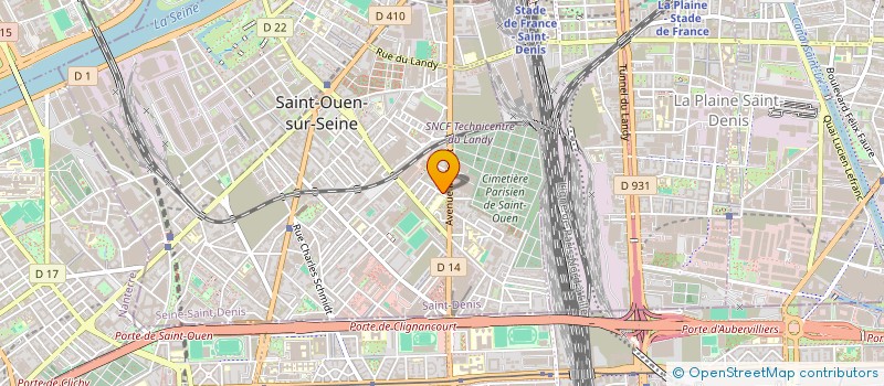 localisation de l'entreprise SOLIDEA à LEVALLOIS-PERRET