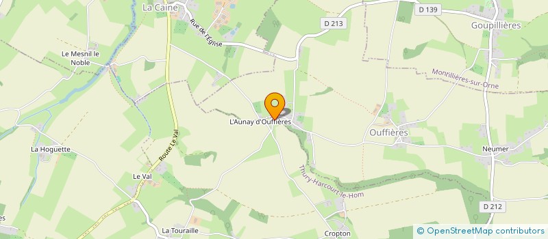 localisation de l'entreprise SOLIDEAL  OUFFIERES