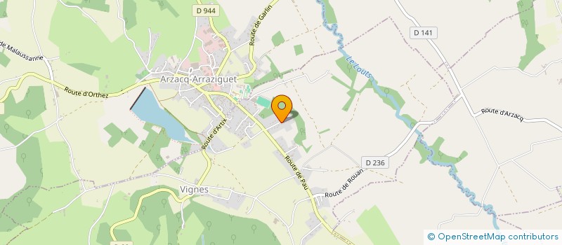 localisation de l'entreprise SOLIDENT à VIGNES