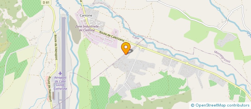 localisation de l'entreprise SOLIDERIA à MONTEGROSSO