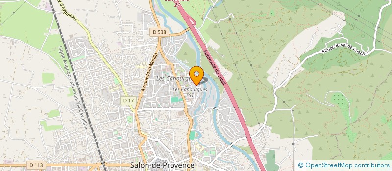 localisation de l'entreprise SOLIDES CONSTRUCTIONS  SALON-DE-PROVENCE
