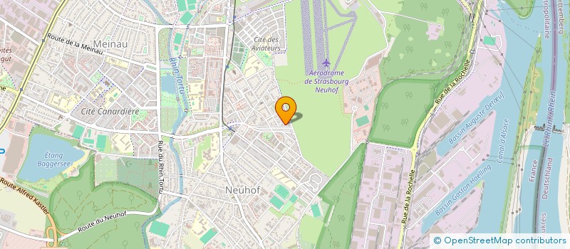 localisation de l'entreprise SOLIDICEE à STRASBOURG