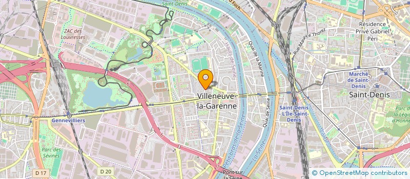 localisation de l'entreprise SOLIDJERID à VILLENEUVE-LA-GARENNE
