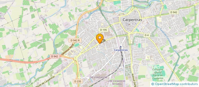 localisation de l'entreprise SOLIDOM à CARPENTRAS