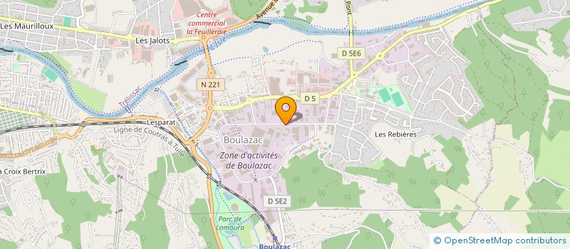 localisation de l'entreprise SOLIDOR  BOULAZAC ISLE MANOIRE