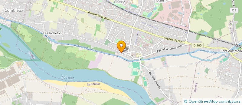 localisation de l'entreprise SOLIDOR  CHECY