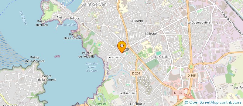 localisation de l'entreprise SOLIDOR CONSULT à SAINT-MALO