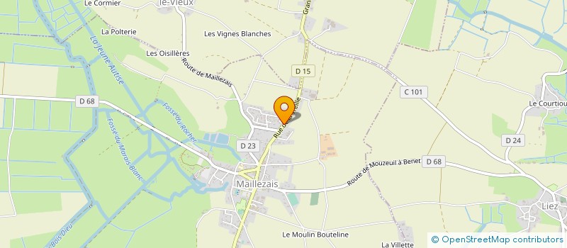 localisation de l'entreprise SOLIDOR ML à MAILLEZAIS