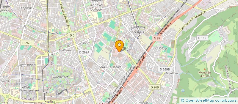 localisation de l'entreprise SOLIDURA  SAINT-MARTIN-D'HERES