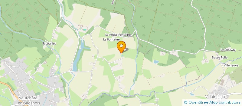 localisation de l'entreprise SOLIE IMMO  NEUFCHATEL-EN-SAOSNOIS