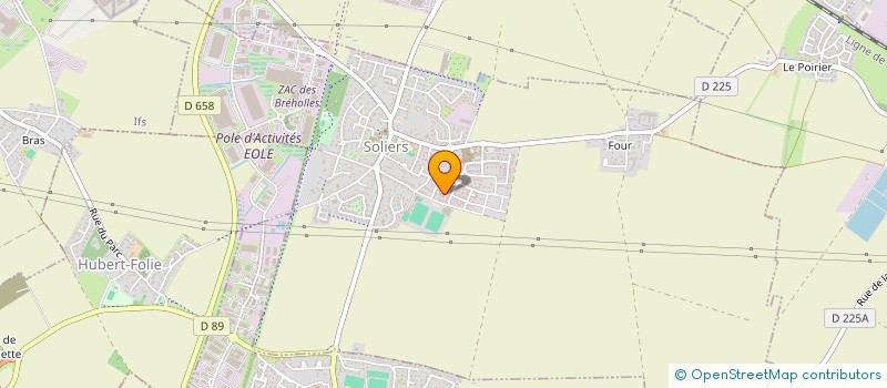 localisation de l'entreprise SOLIERS KICKBOXING GYM (S.K.B GYM)  SOLIERS