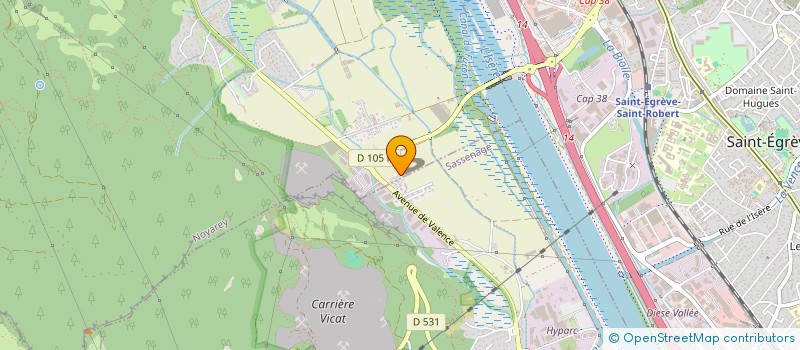 localisation de l'entreprise SOLIFER à NOYAREY