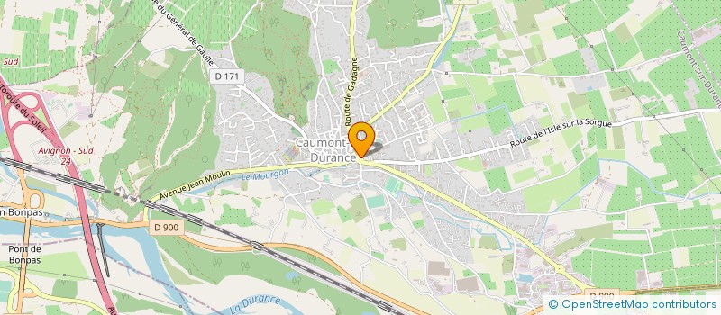 localisation de l'entreprise SOLIHA 84 HABITAT ET TERRITOIRES à CAUMONT-SUR-DURANCE