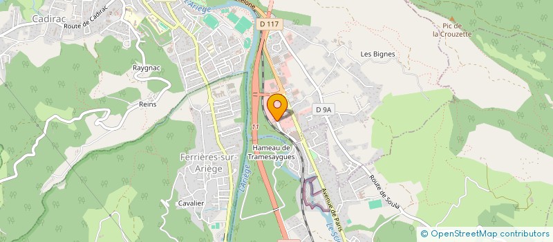 localisation de l'entreprise SOLIHA ARIEGE à FOIX