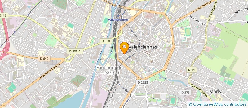 localisation de l'entreprise SOLIHA HAINAUT-CAMBRESIS à VALENCIENNES